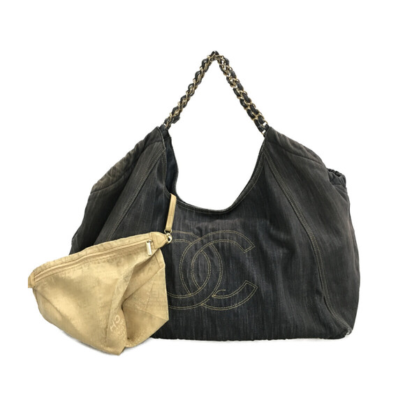 Chanel Handbags - Chanel Denim Tote Bag
